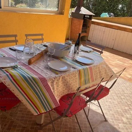 Appartement Charmante T3, Jardin Privé, Proche Plage, Cap D'agde - Fr-1-607-224 *