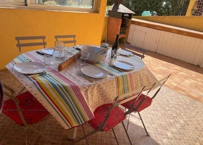 Appartement Charmante T3, Jardin Privé, Proche Plage, Cap D'agde - Fr-1-607-224 *