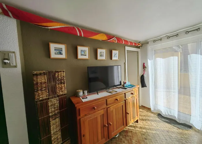 Charmante T3, Jardin Privé, Proche Plage, Cap D'agde - Fr-1-607-224 Appartement