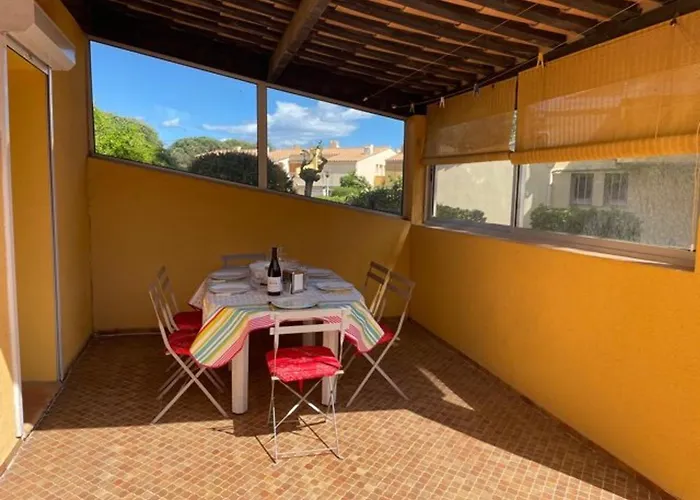 Charmante T3, Jardin Privé, Proche Plage, Cap D'agde - Fr-1-607-224 Appartement *