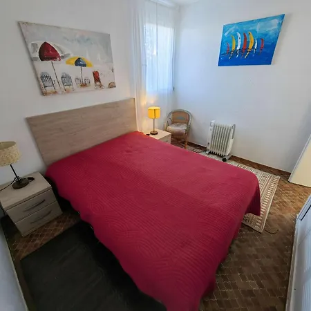 Charmante T3, Jardin Prive, Proche Plage, Cap D'agde - Fr-1-607-224 شقة