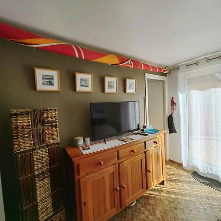 Charmante T3, Jardin Prive, Proche Plage, Cap D'agde - Fr-1-607-224 شقة